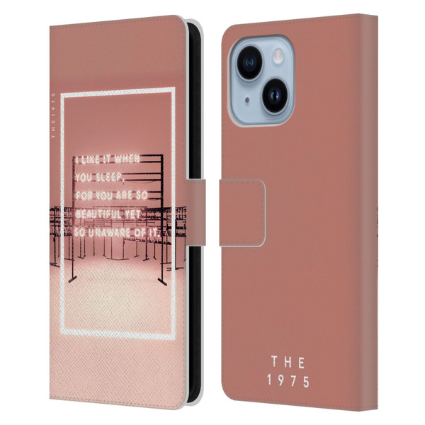 The 1975 Songs I Like It When You Sleep Leather Book Wallet Case Cover For Apple iPhone 14 Plus