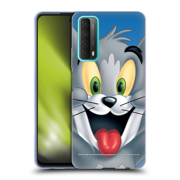 Tom and Jerry Full Face Tom Soft Gel Case for Huawei P Smart (2021)