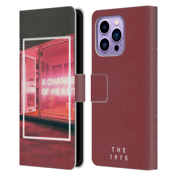 The 1975 Songs A Change Of Heart Leather Book Wallet Case Cover For Apple iPhone 14 Pro Max