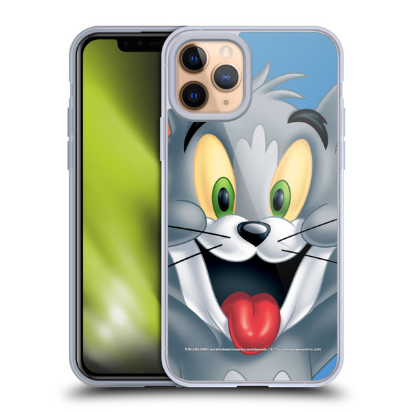 Tom and Jerry Full Face Tom Soft Gel Case for Apple iPhone 11 Pro