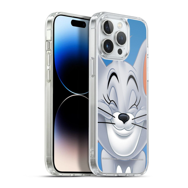 Tom and Jerry Full Face Nibbles Soft Gel Case for Apple iPhone 13 Pro Max & MagSafe