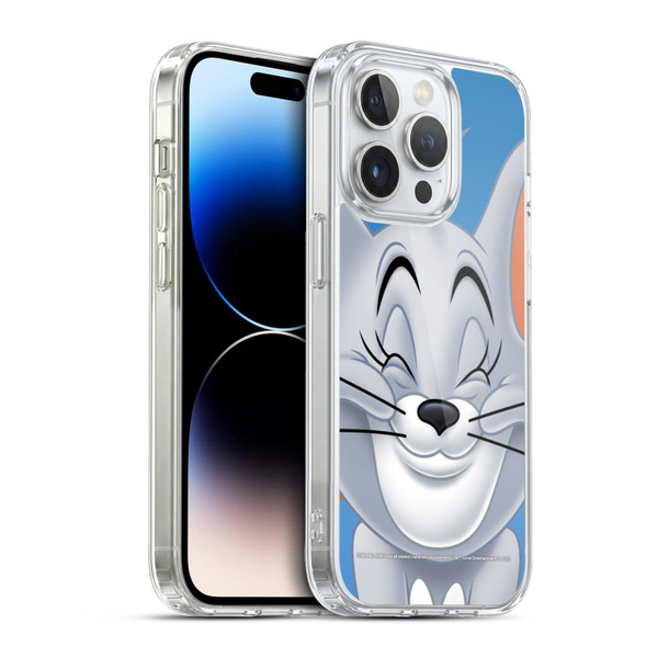 Tom and Jerry Full Face Nibbles Soft Gel Case for Apple iPhone 13 Pro & MagSafe