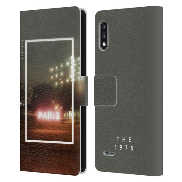 The 1975 Songs Paris Leather Book Wallet Case Cover For LG K22