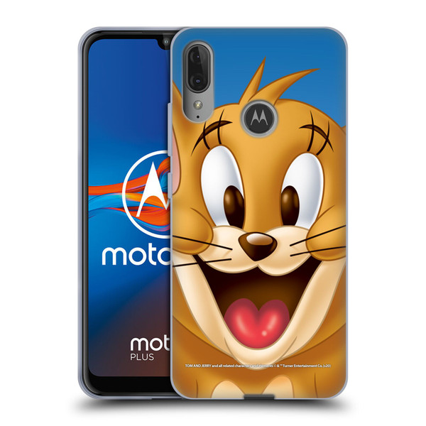 Tom and Jerry Full Face Jerry Soft Gel Case for Motorola Moto E6 Plus