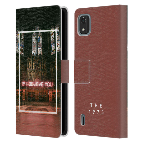 The 1975 Songs If I Believe You Leather Book Wallet Case Cover For Nokia C2 2nd Edition