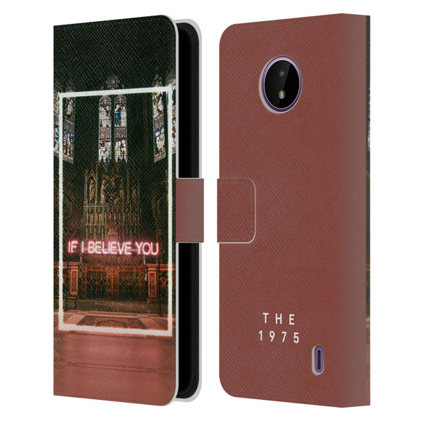 The 1975 Songs If I Believe You Leather Book Wallet Case Cover For Nokia C10 / C20