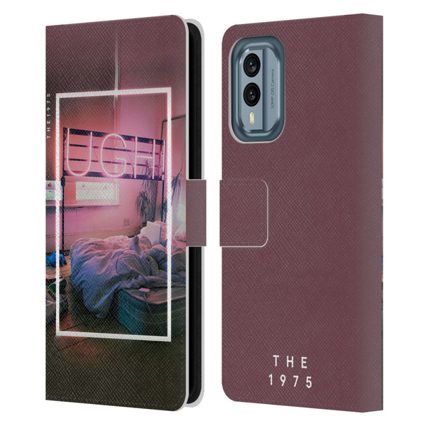 The 1975 Songs Ugh Leather Book Wallet Case Cover For Nokia X30
