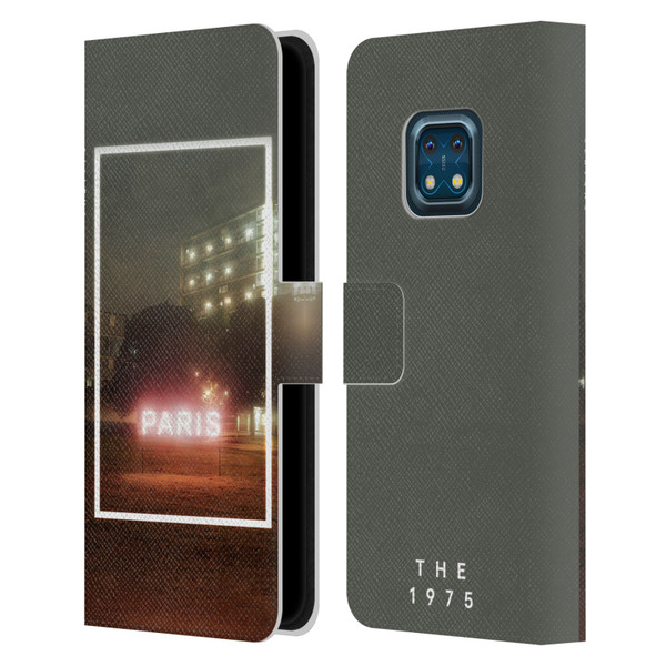 The 1975 Songs Paris Leather Book Wallet Case Cover For Nokia XR20