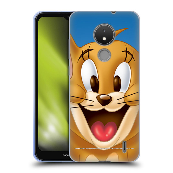 Tom and Jerry Full Face Jerry Soft Gel Case for Nokia C21