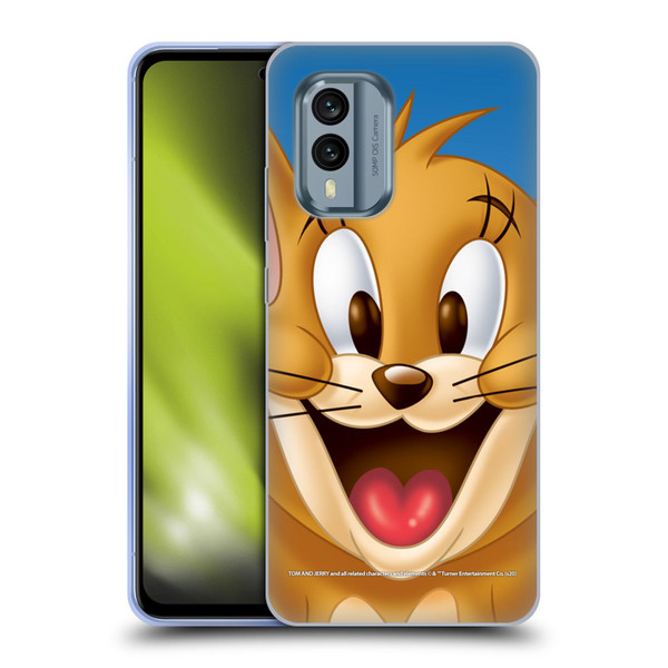 Tom and Jerry Full Face Jerry Soft Gel Case for Nokia X30