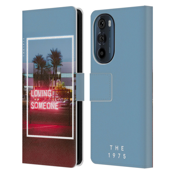 The 1975 Songs Loving Someone Leather Book Wallet Case Cover For Motorola Edge 30