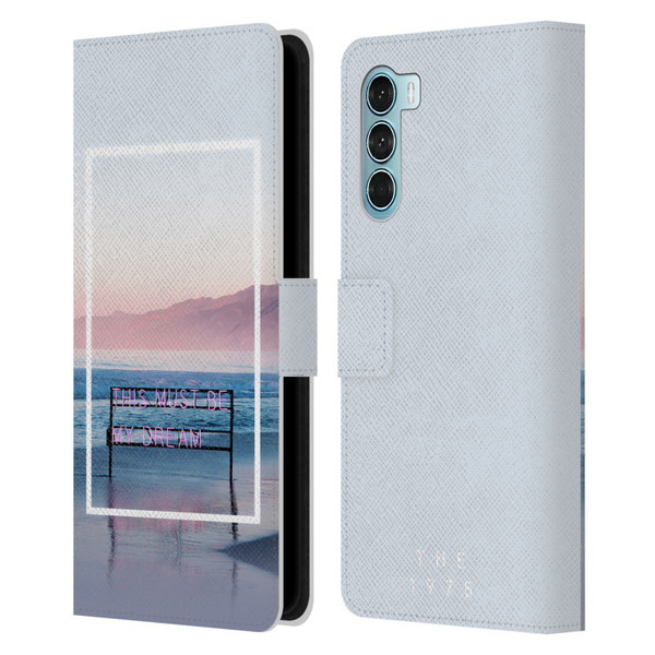 The 1975 Songs This Must Be My Dream Leather Book Wallet Case Cover For Motorola Edge S30 / Moto G200 5G