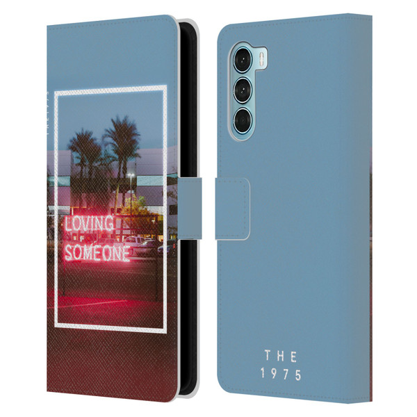 The 1975 Songs Loving Someone Leather Book Wallet Case Cover For Motorola Edge S30 / Moto G200 5G