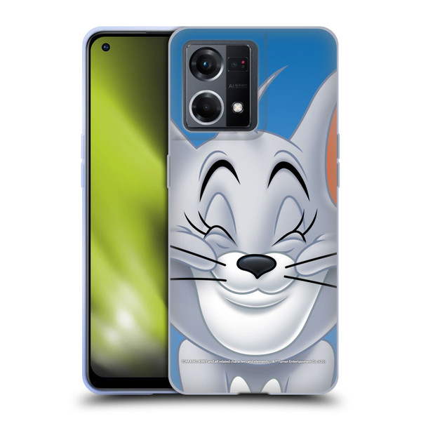 Tom and Jerry Full Face Nibbles Soft Gel Case for OPPO Reno8 4G