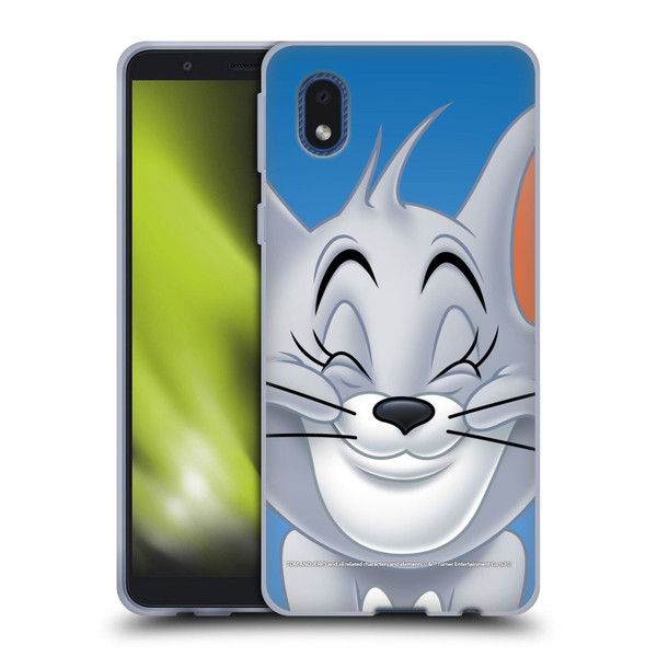 Tom and Jerry Full Face Nibbles Soft Gel Case for Samsung Galaxy A01 Core (2020)
