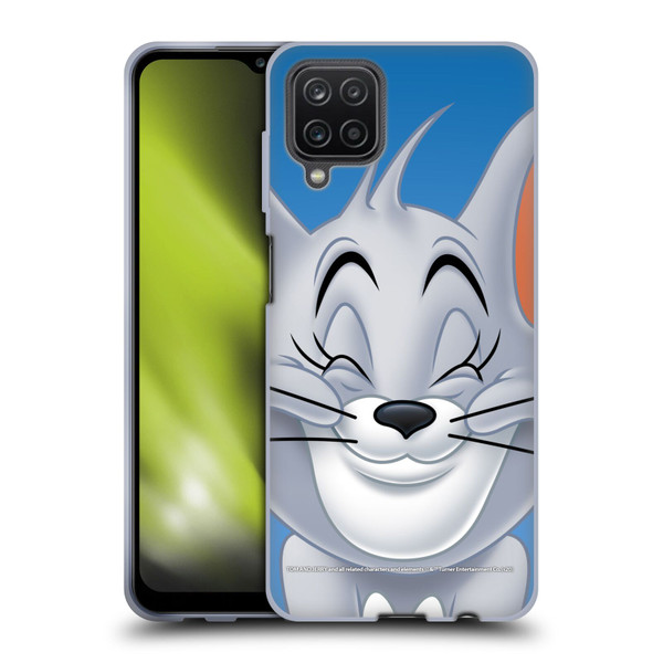 Tom and Jerry Full Face Nibbles Soft Gel Case for Samsung Galaxy A12 (2020)