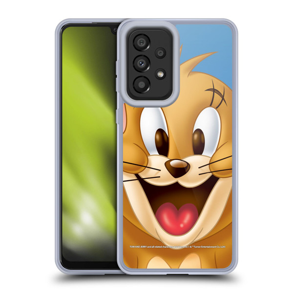 Tom and Jerry Full Face Jerry Soft Gel Case for Samsung Galaxy A33 5G (2022)