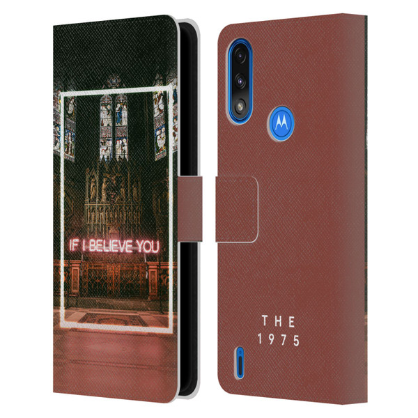 The 1975 Songs If I Believe You Leather Book Wallet Case Cover For Motorola Moto E7 Power / Moto E7i Power