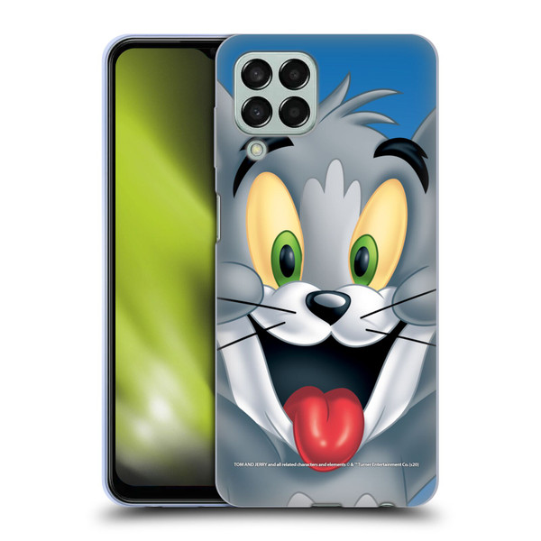 Tom and Jerry Full Face Tom Soft Gel Case for Samsung Galaxy M33 (2022)