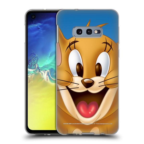 Tom and Jerry Full Face Jerry Soft Gel Case for Samsung Galaxy S10e