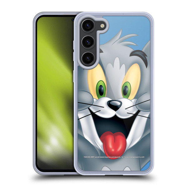 Tom and Jerry Full Face Tom Soft Gel Case for Samsung Galaxy S23+ 5G