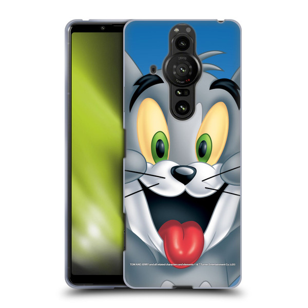 Tom and Jerry Full Face Tom Soft Gel Case for Sony Xperia Pro-I