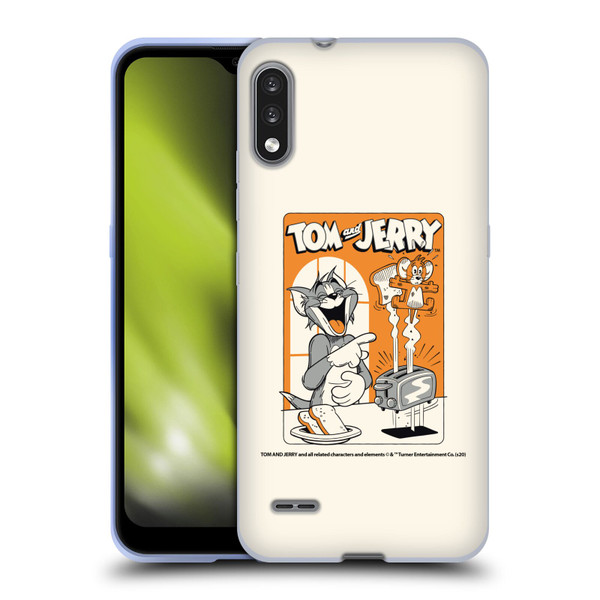 Tom and Jerry Illustration Laugh And Toasted Soft Gel Case for LG K22