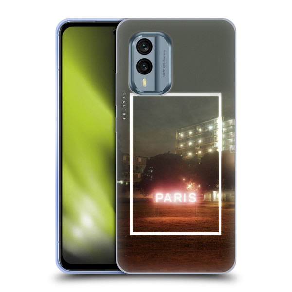 The 1975 Songs Paris Soft Gel Case for Nokia X30
