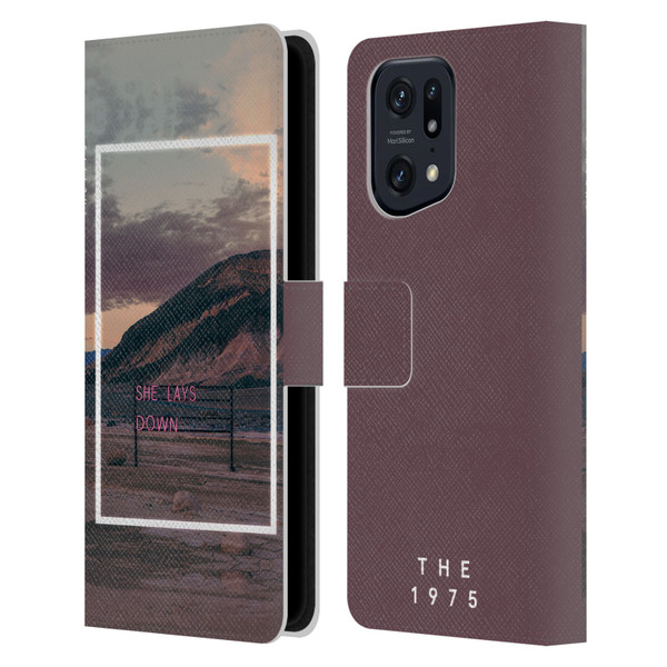 The 1975 Songs She Lays Down Leather Book Wallet Case Cover For OPPO Find X5 Pro