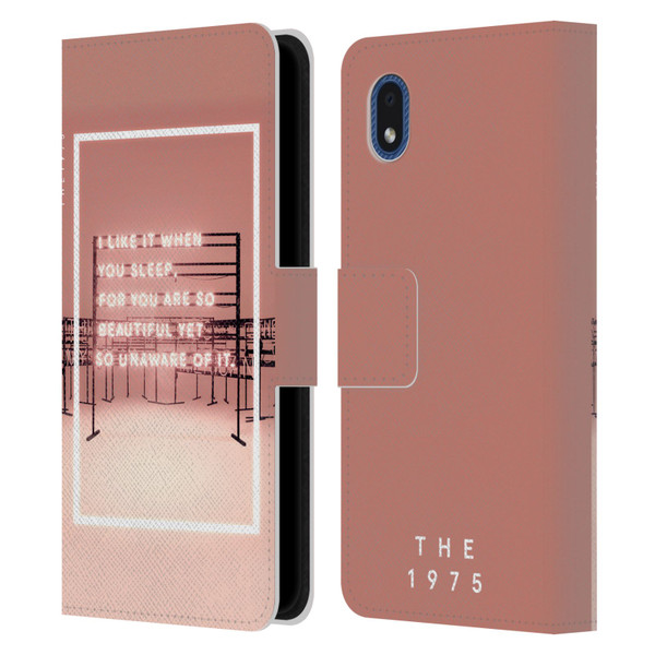 The 1975 Songs I Like It When You Sleep Leather Book Wallet Case Cover For Samsung Galaxy A01 Core (2020)