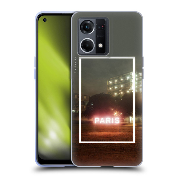 The 1975 Songs Paris Soft Gel Case for OPPO Reno8 4G