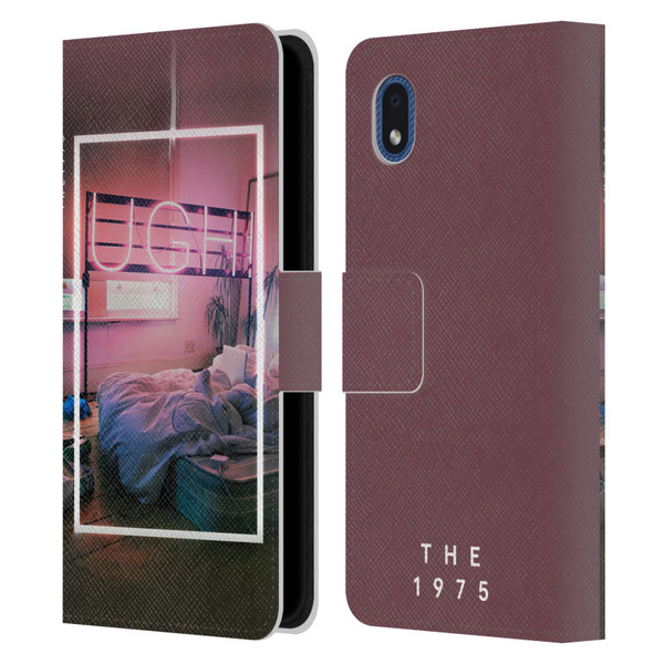 The 1975 Songs Ugh Leather Book Wallet Case Cover For Samsung Galaxy A01 Core (2020)