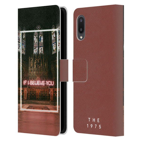 The 1975 Songs If I Believe You Leather Book Wallet Case Cover For Samsung Galaxy A02/M02 (2021)