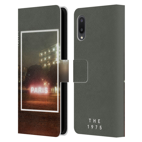 The 1975 Songs Paris Leather Book Wallet Case Cover For Samsung Galaxy A02/M02 (2021)