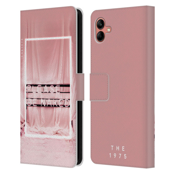 The 1975 Songs Please Be Naked Leather Book Wallet Case Cover For Samsung Galaxy A04 (2022)