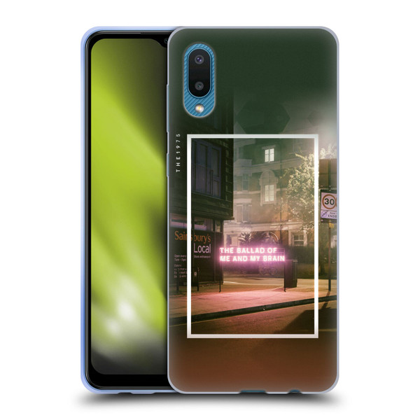 The 1975 Songs The Ballad Of Me And My Brain Soft Gel Case for Samsung Galaxy A02/M02 (2021)