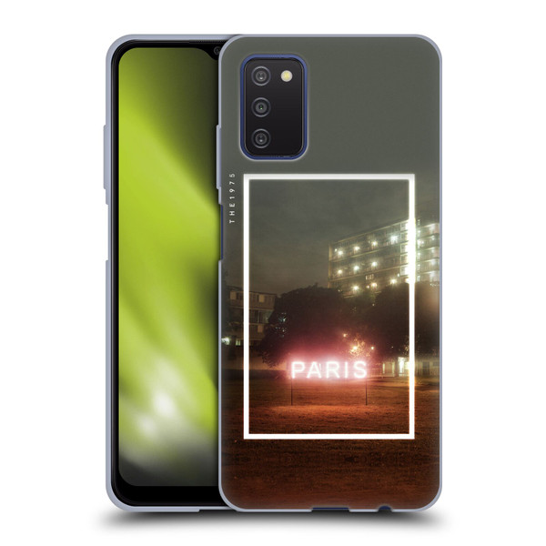 The 1975 Songs Paris Soft Gel Case for Samsung Galaxy A03s (2021)