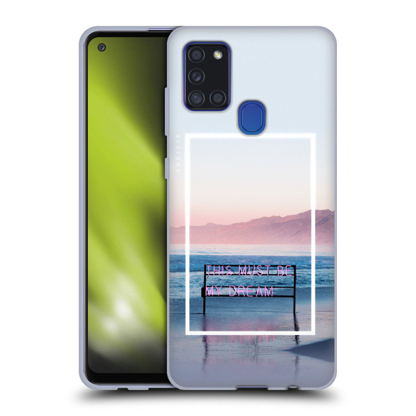 The 1975 Songs This Must Be My Dream Soft Gel Case for Samsung Galaxy A21s (2020)