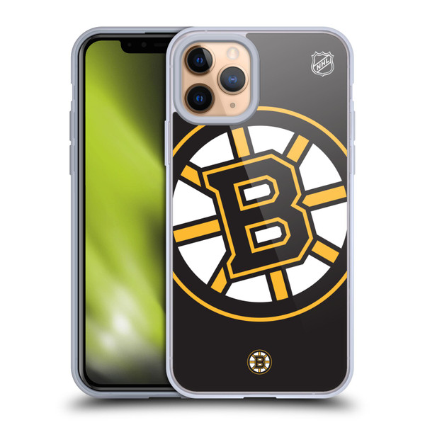 NHL Boston Bruins Oversized Soft Gel Case for Apple iPhone 11 Pro & MagSafe