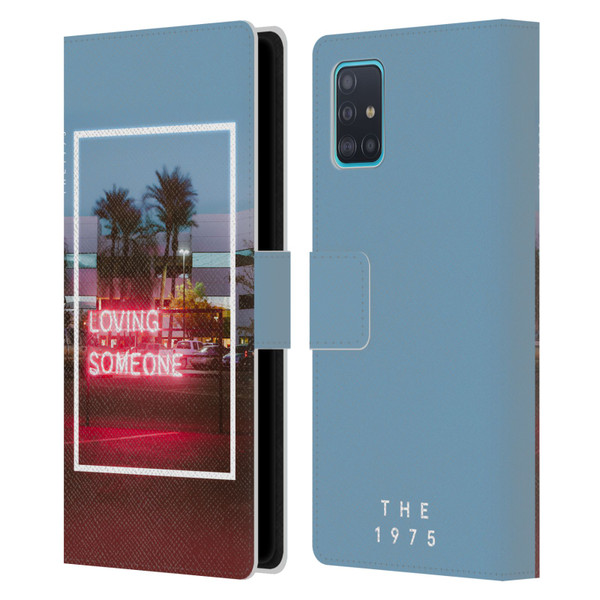 The 1975 Songs Loving Someone Leather Book Wallet Case Cover For Samsung Galaxy A51 (2019)