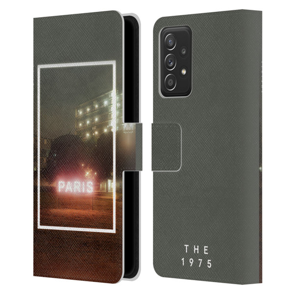 The 1975 Songs Paris Leather Book Wallet Case Cover For Samsung Galaxy A52 / A52s / 5G (2021)