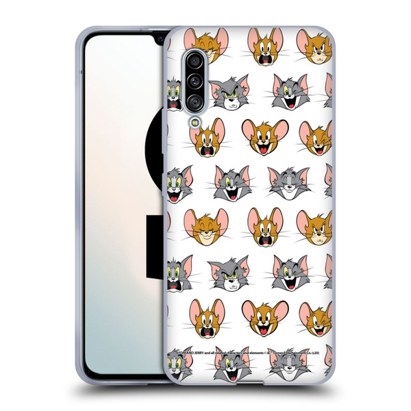 Tom and Jerry Patterns Expressions Soft Gel Case for Samsung Galaxy A90 5G (2019)