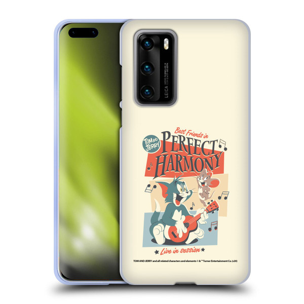Tom and Jerry Retro Perfect Harmony Soft Gel Case for Huawei P40 5G