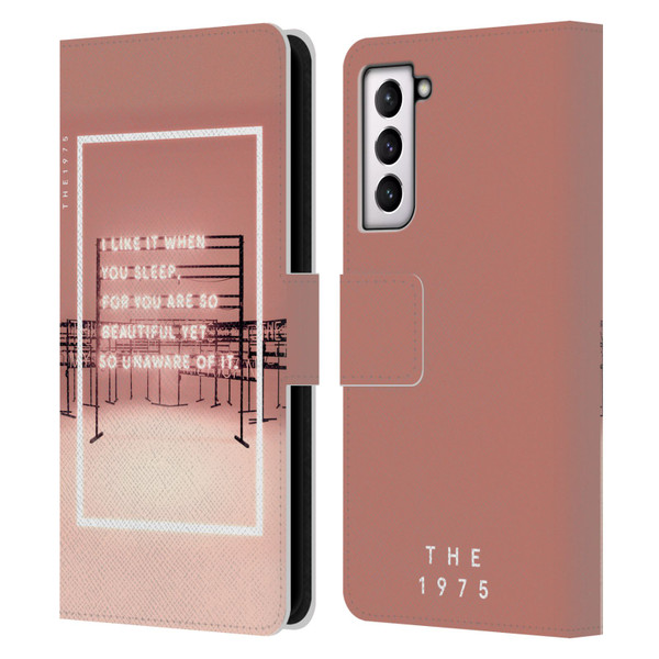 The 1975 Songs I Like It When You Sleep Leather Book Wallet Case Cover For Samsung Galaxy S21 5G