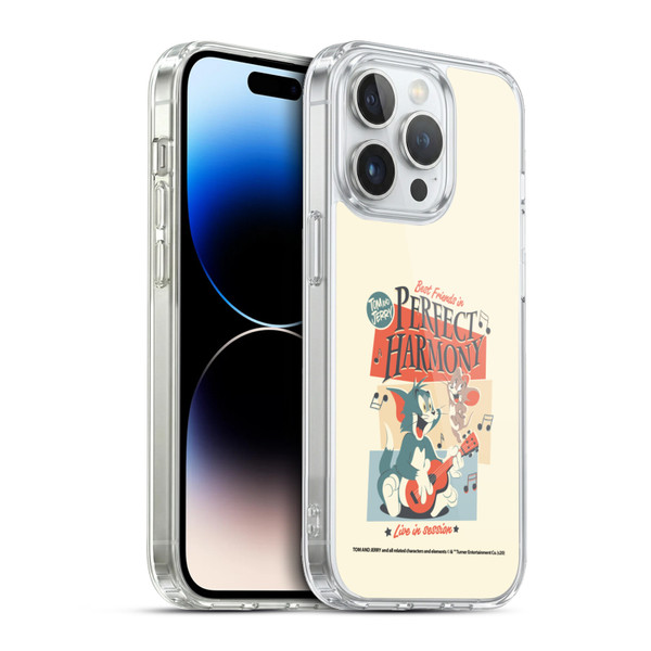 Tom and Jerry Retro Perfect Harmony Soft Gel Case for Apple iPhone 13 Pro & MagSafe