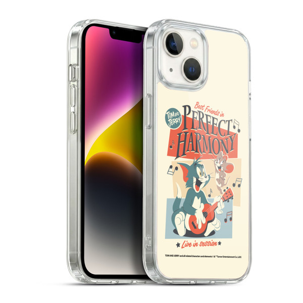 Tom and Jerry Retro Perfect Harmony Soft Gel Case for Apple iPhone 14