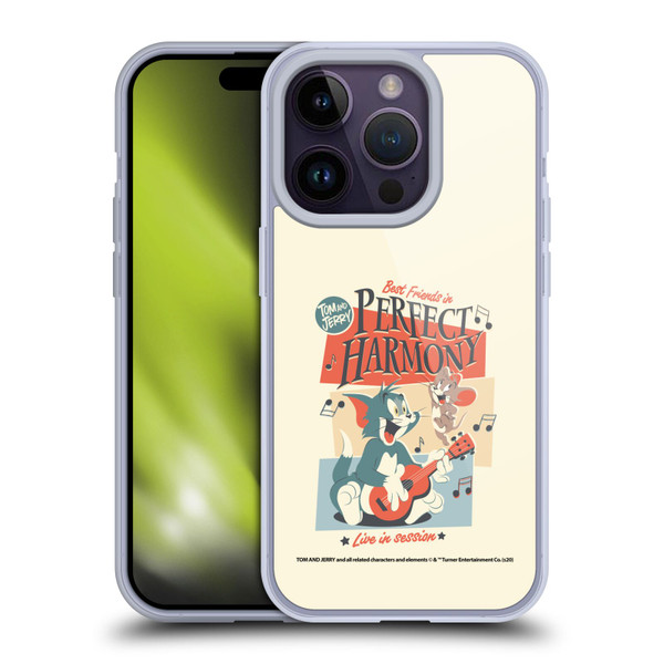 Tom and Jerry Retro Perfect Harmony Soft Gel Case for Apple iPhone 14 Pro