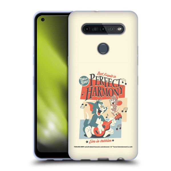 Tom and Jerry Retro Perfect Harmony Soft Gel Case for LG K51S
