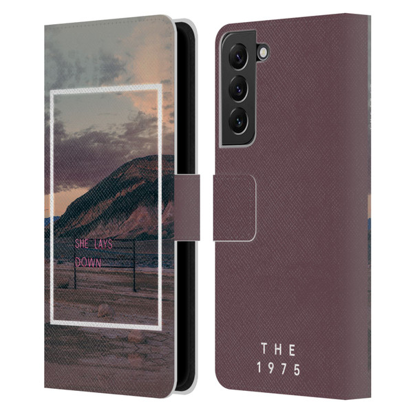 The 1975 Songs She Lays Down Leather Book Wallet Case Cover For Samsung Galaxy S22+ 5G