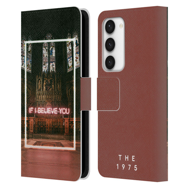 The 1975 Songs If I Believe You Leather Book Wallet Case Cover For Samsung Galaxy S23 5G